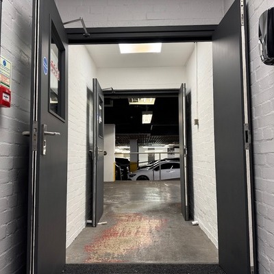 Exit to car park